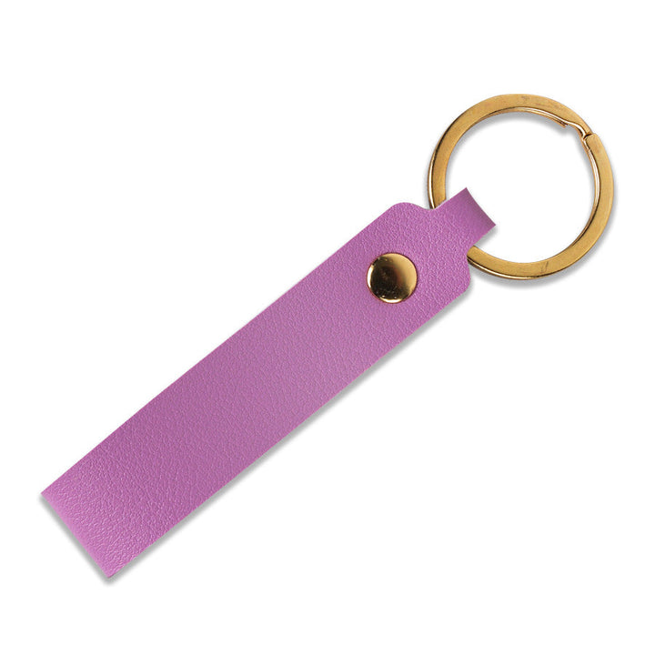 Unisex keychain made of high-quality artificial leather with practical loop Kalsten