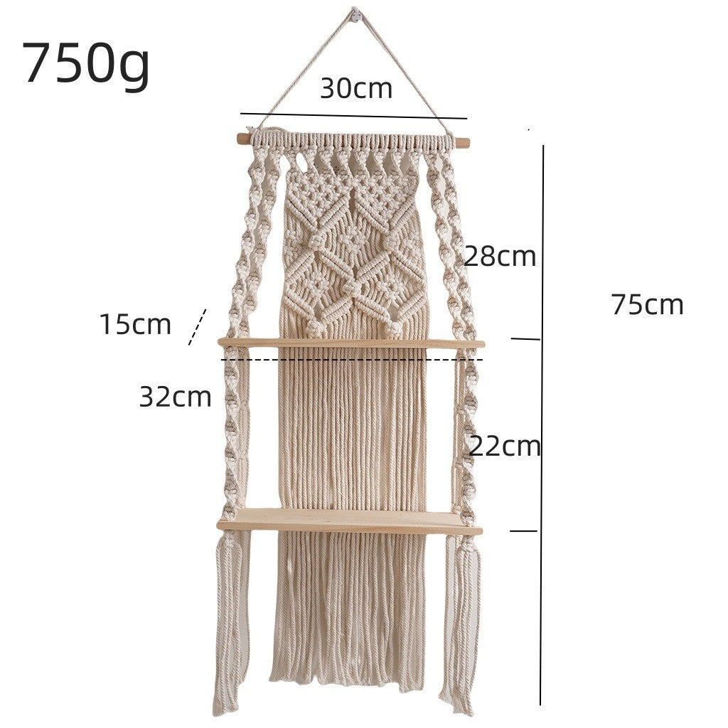 Decorative Macrame Shelf Acalora