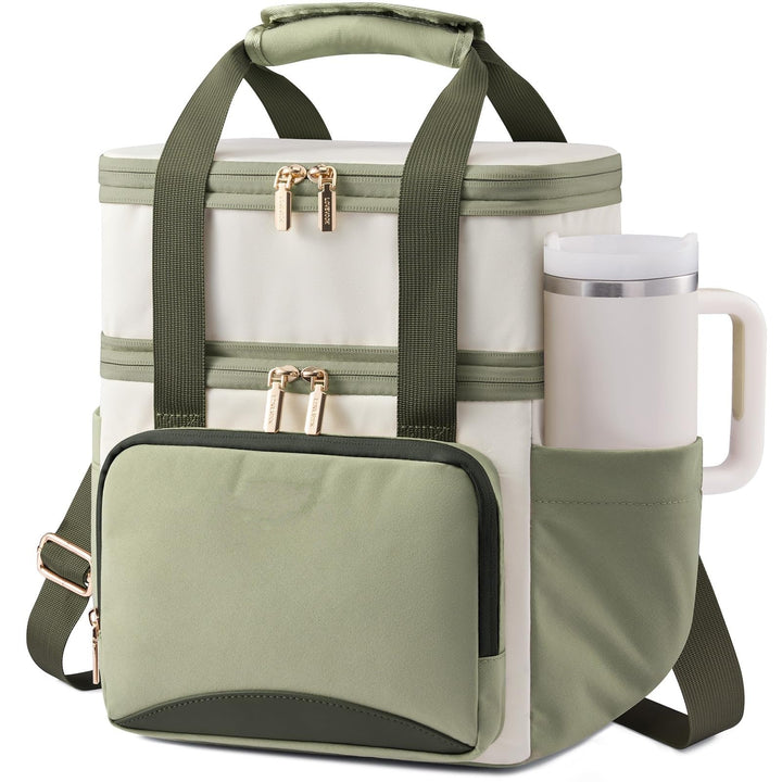 Insulated picnic bag with multiple compartments and elegant details Kalsten