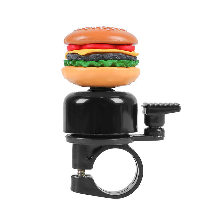 novelty handlebar bicycle bell with silicone popcorn topper and universal clamp Kalsten
