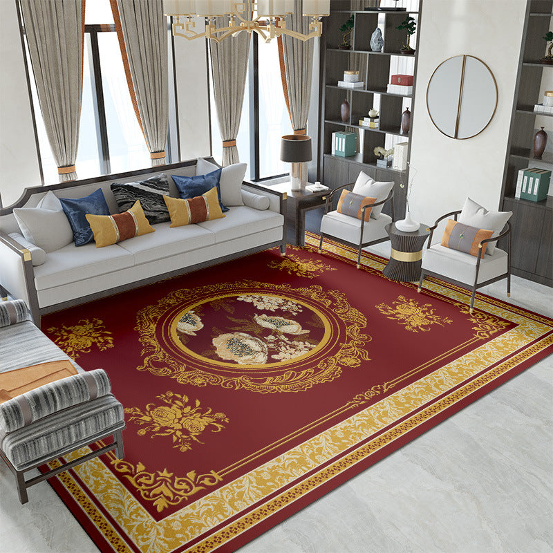 Vintage-Inspired Floral Area Rug