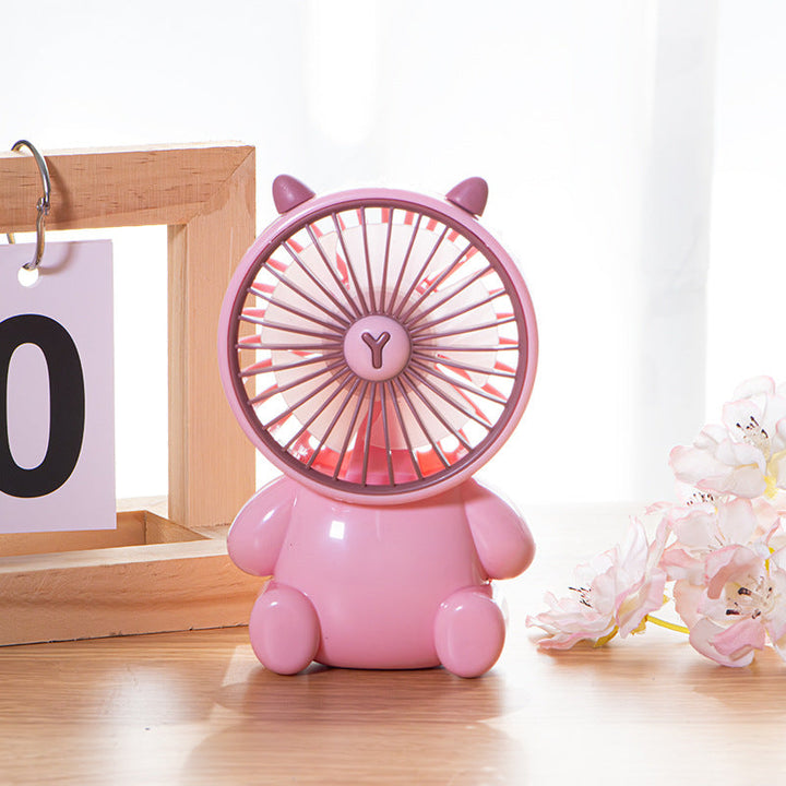 Cute Animal-Themed Mini Desk Fan Kalsten