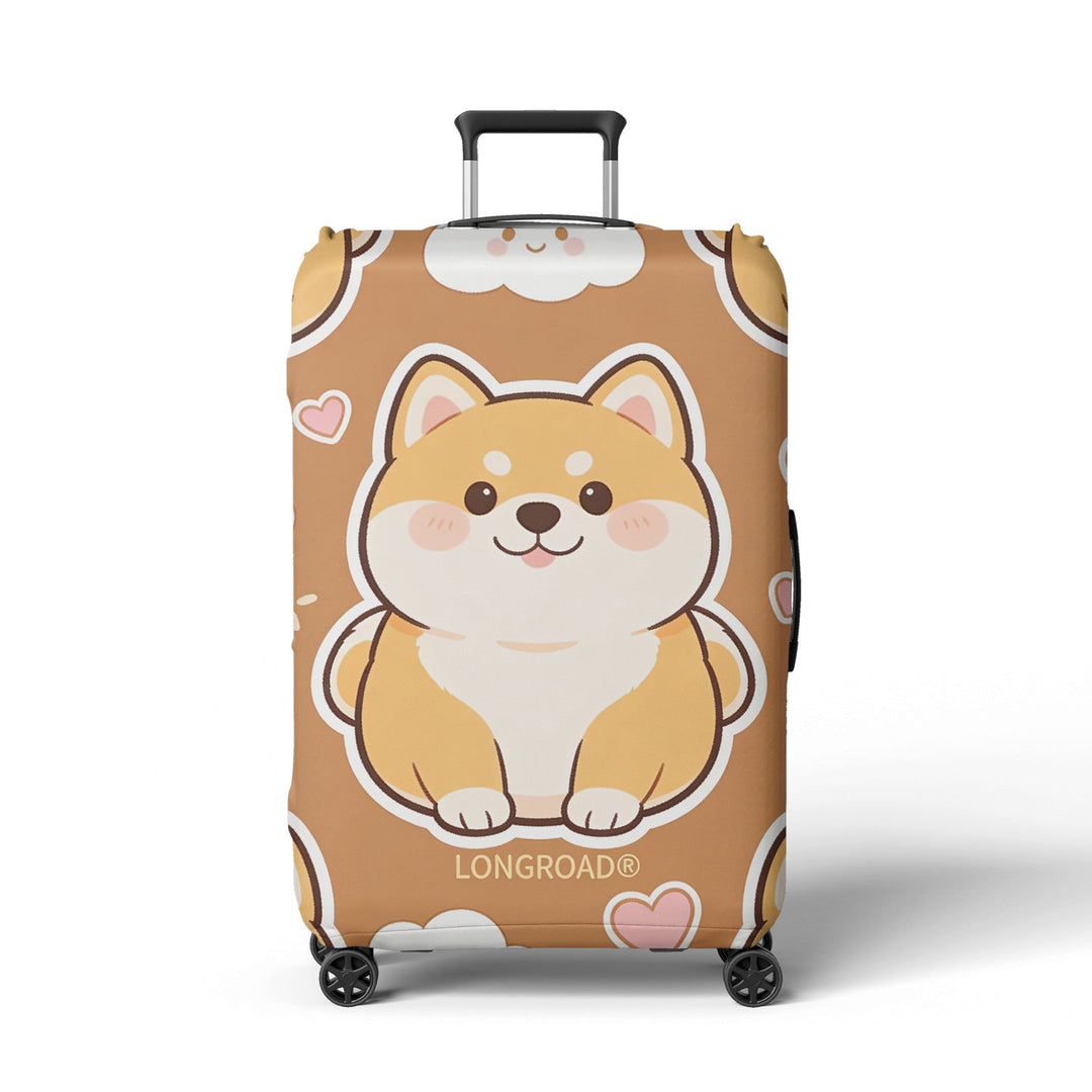 Women's luggage cover with cute Corgi design Kalsten