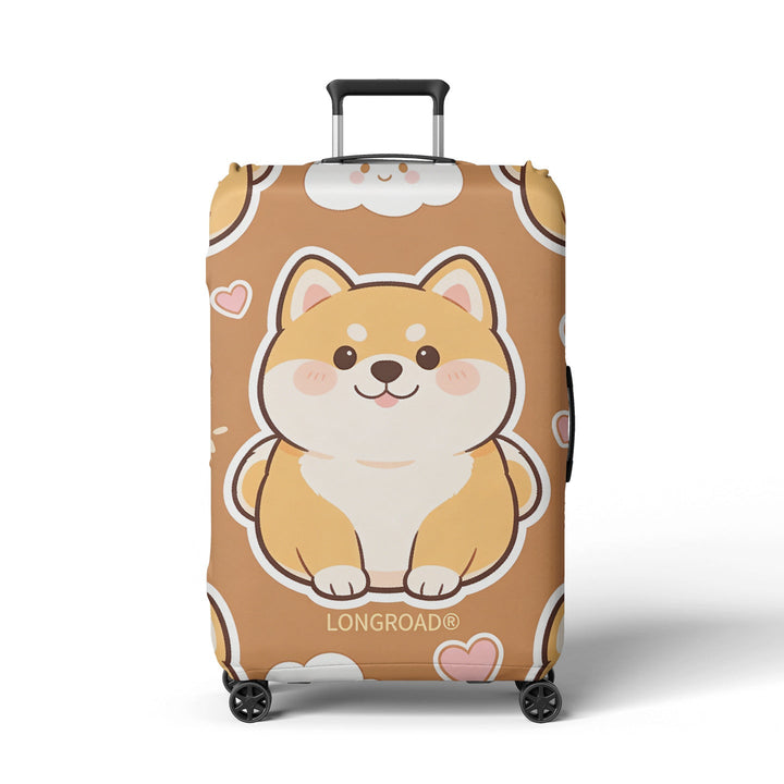 Women's luggage cover with cute Corgi design Kalsten