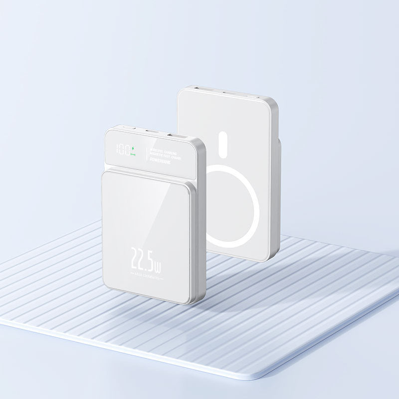 Portable power bank with wireless charging function and digital temperature display Kalsten