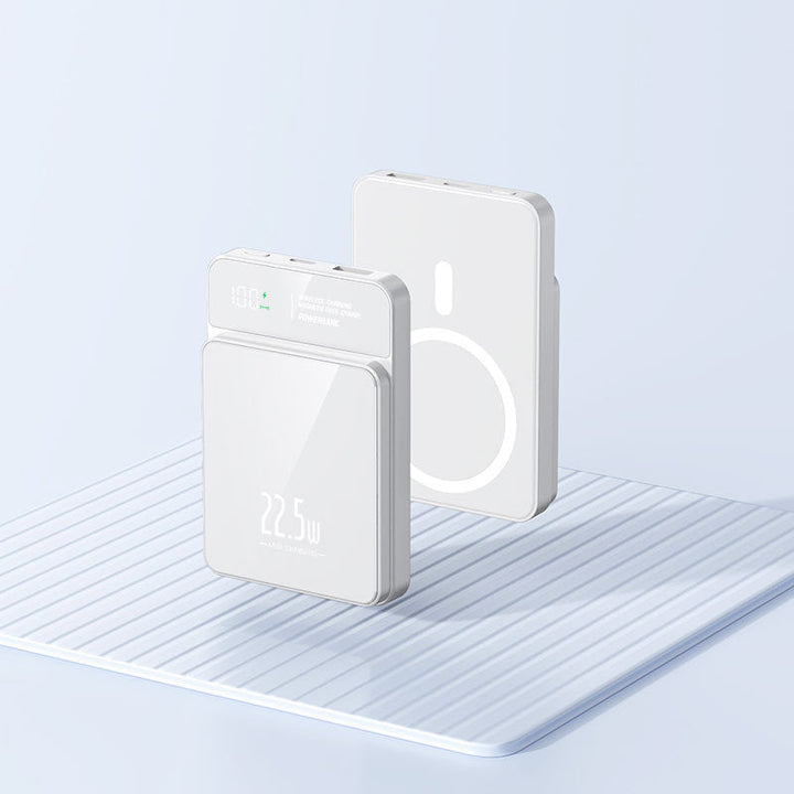 Portable power bank with wireless charging function and digital temperature display Kalsten