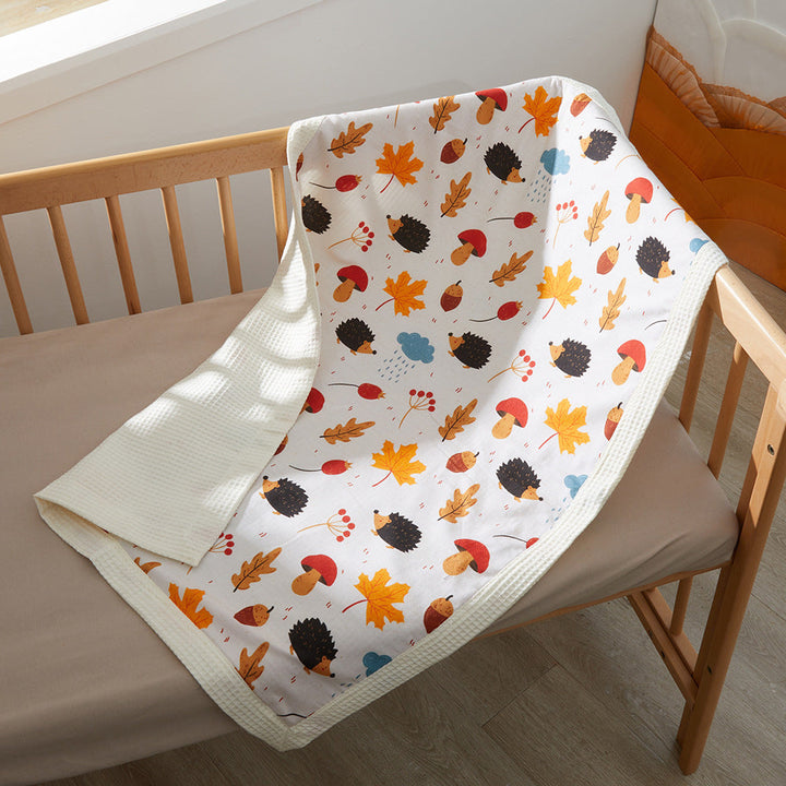 Floral Patterned Baby Blanket kalsten