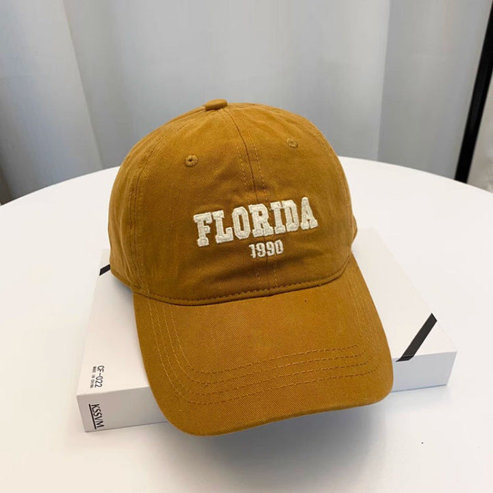 Men's Embroidered Cotton Adjustable Baseball Cap Kalsten