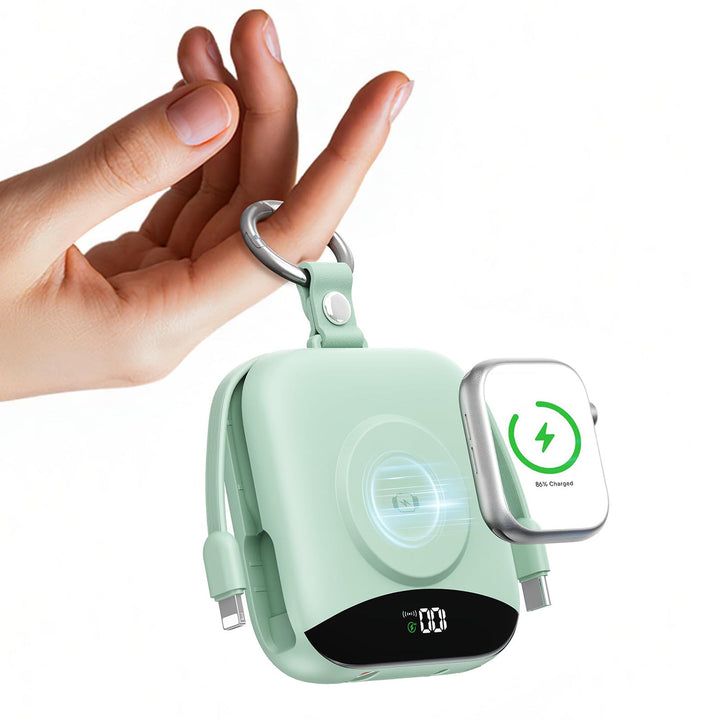 Portable Wireless Charger with Integrated Power Bank Kalsten