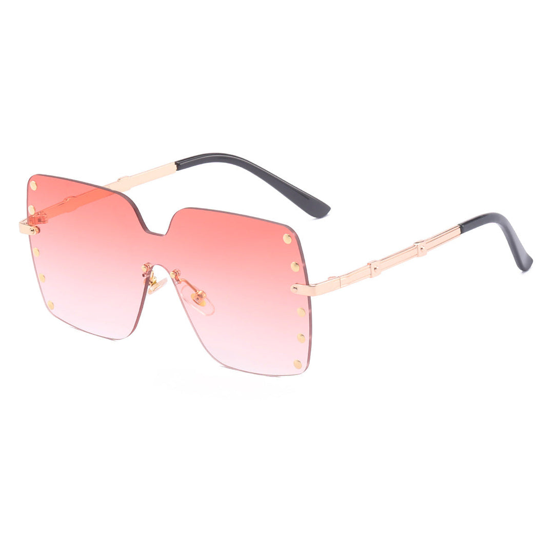 Women's oversized sunglasses with fashionable frame Kalsten