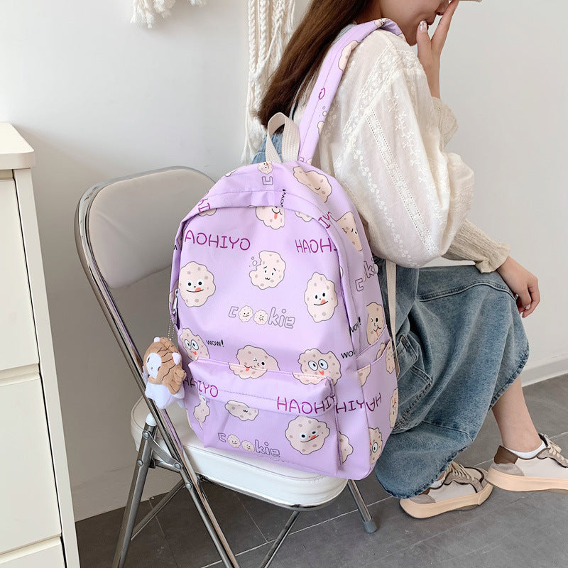 Backpack with Cute Cookie Design Kalsten