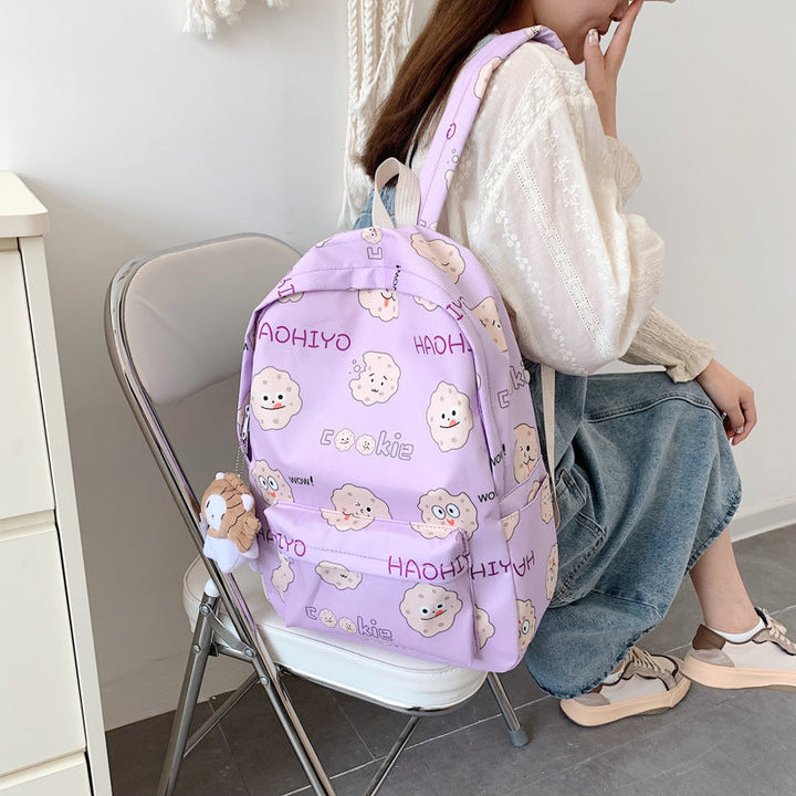 Backpack with Cute Cookie Design Kalsten