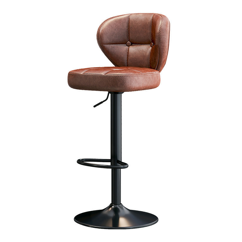 Bar stool with comfortable cushioning and height adjustment Kalsten