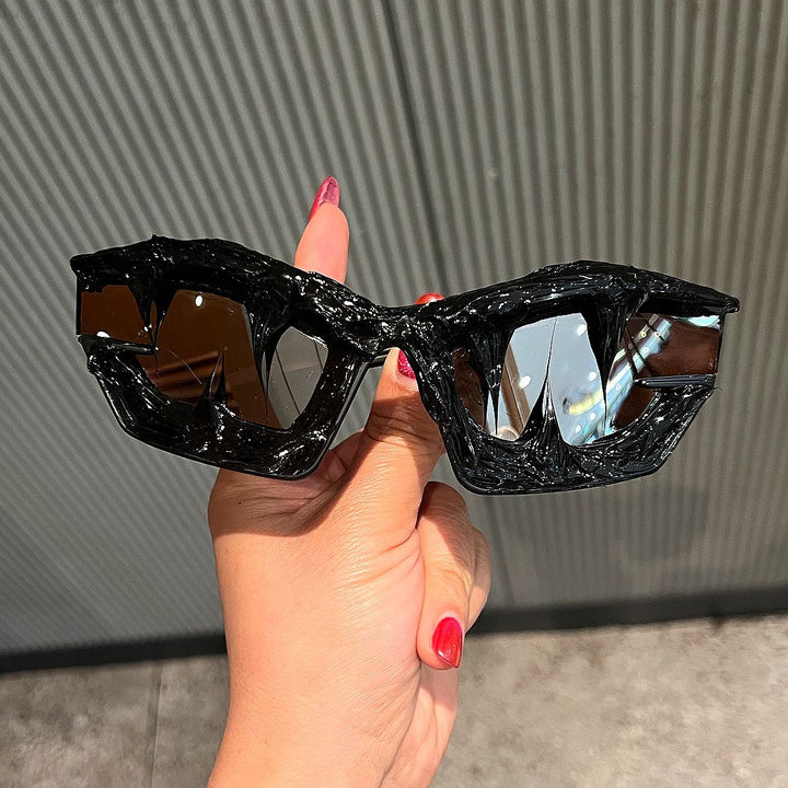 Women's Futuristic Sport Sunglasses with Extraordinary Unicorn Design Kalsten