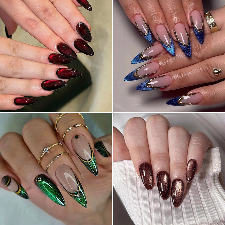 Artificial nails with polka dots Kalsten