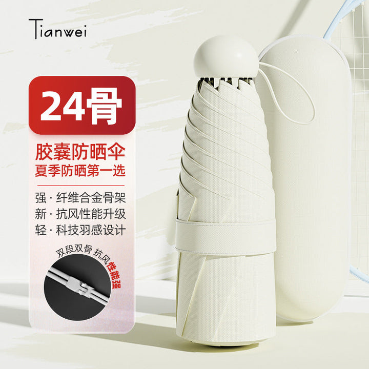 Ladies lightweight and wind-resistant folding umbrella Kalsten