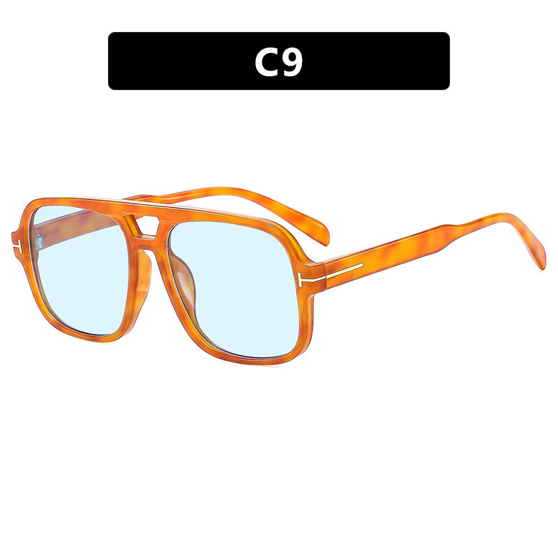 Ladies square designer glasses with delicate frame and modern plastic material Kalsten