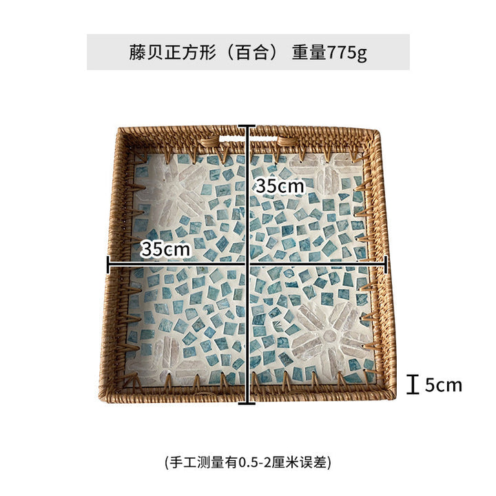 Women's decorative mosaic serving platter set Kalsten