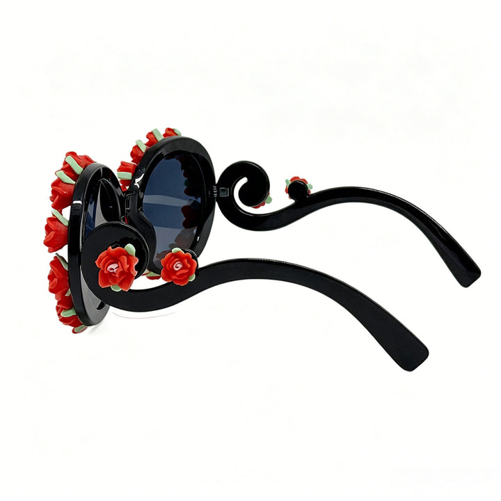 Women's sunglasses with floral design and unique frame accents Kalsten
