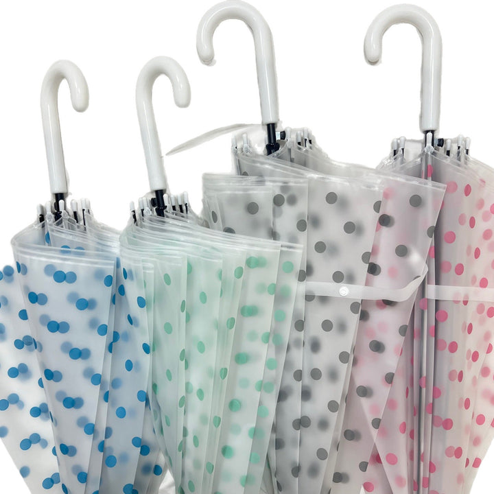 Women's transparent umbrella with polka dots Kalsten