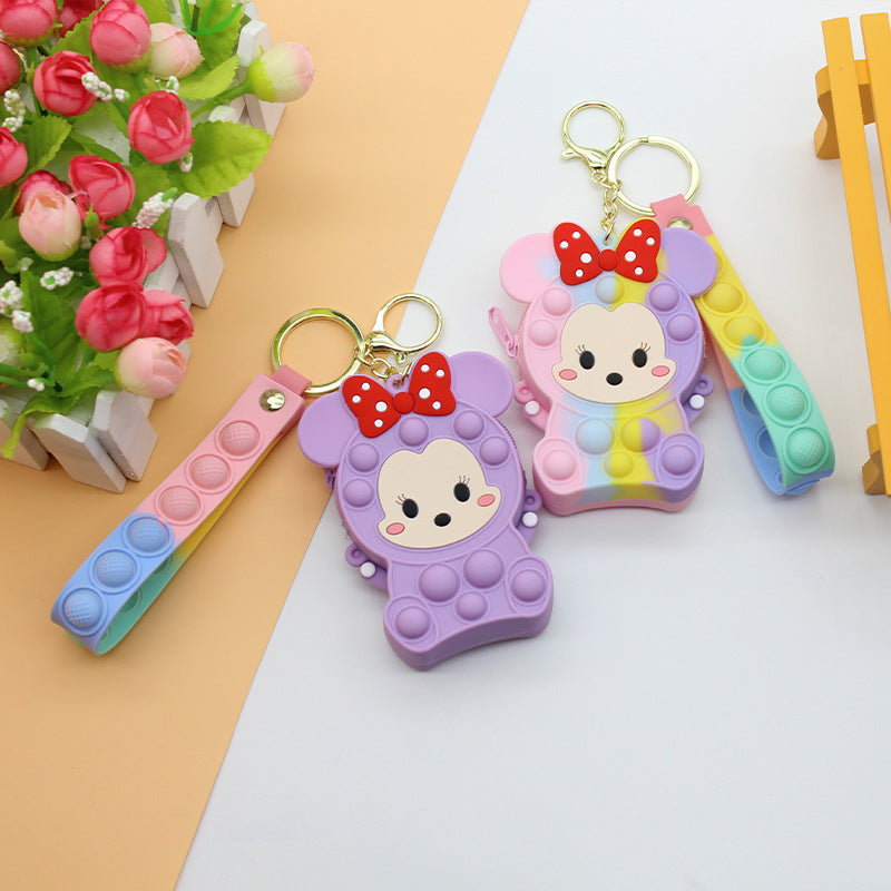 Women's Keychain with Pop It Design Kalsten