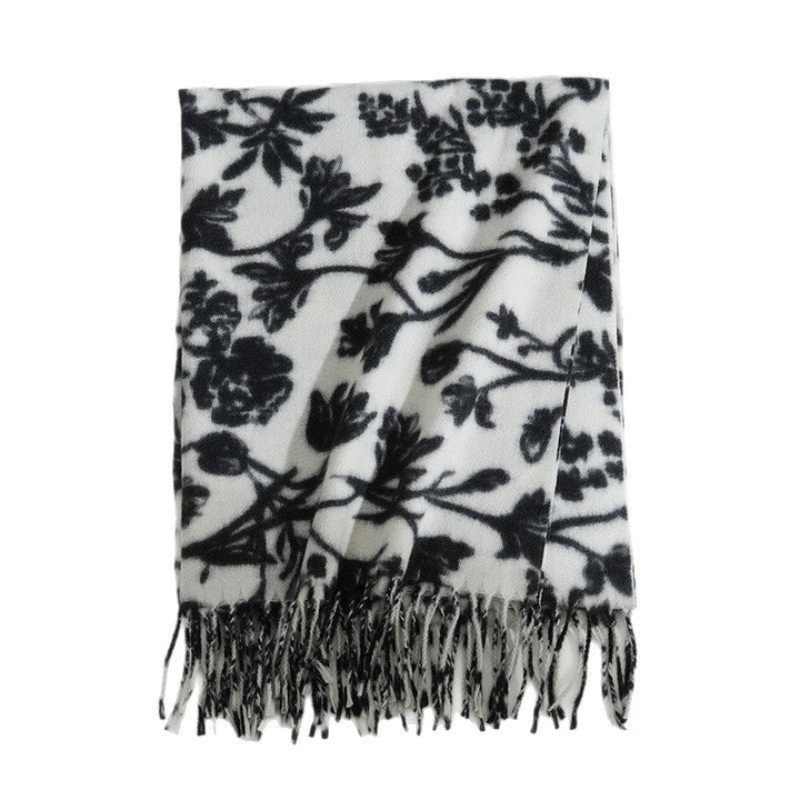 Women's Floral Patterned Scarf Kalsten