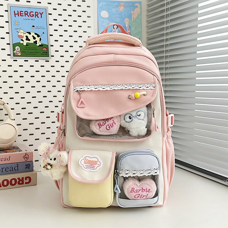 Functional Multi-Pocket School Backpack