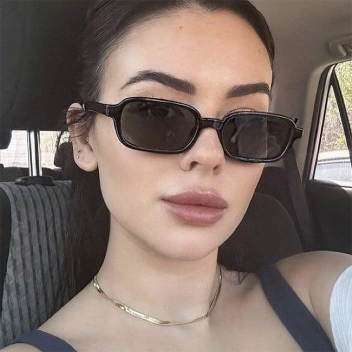 Ladies square sunglasses with unique, extravagant design and UV protection Kalsten