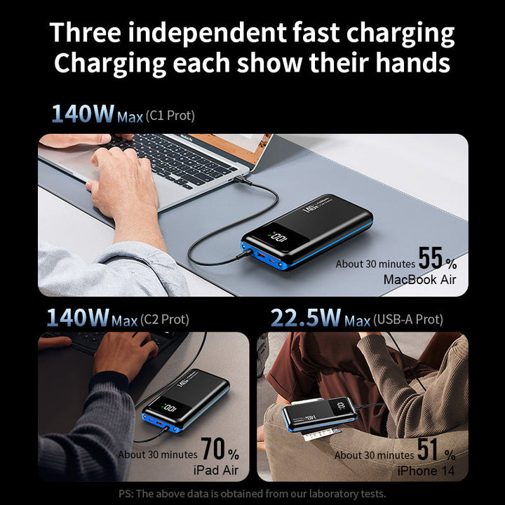 Powerful power bank with digital display Kalsten