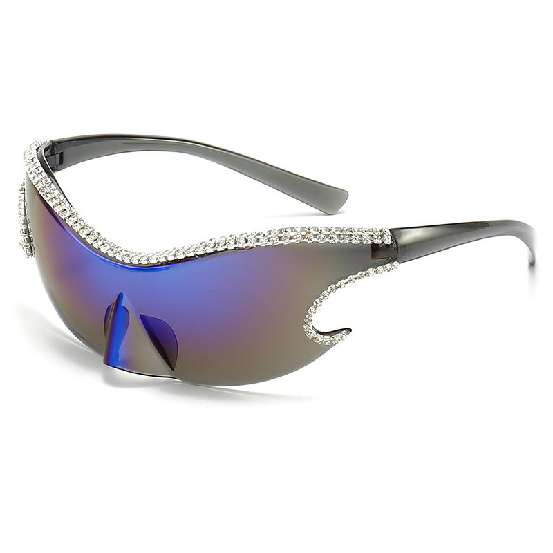 Women's glamorous sunglasses with sparkling rhinestone embellishment Kalsten