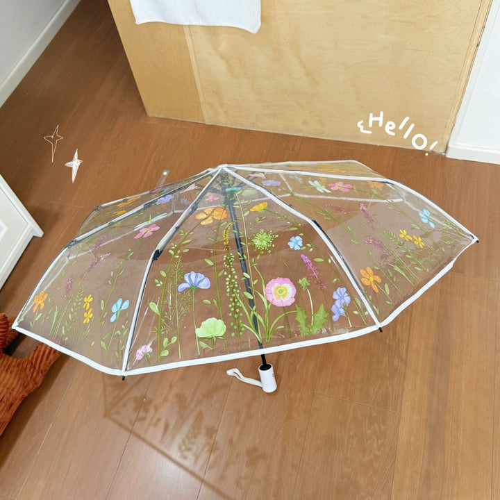 Women Floral Pattern Umbrella Kalsten