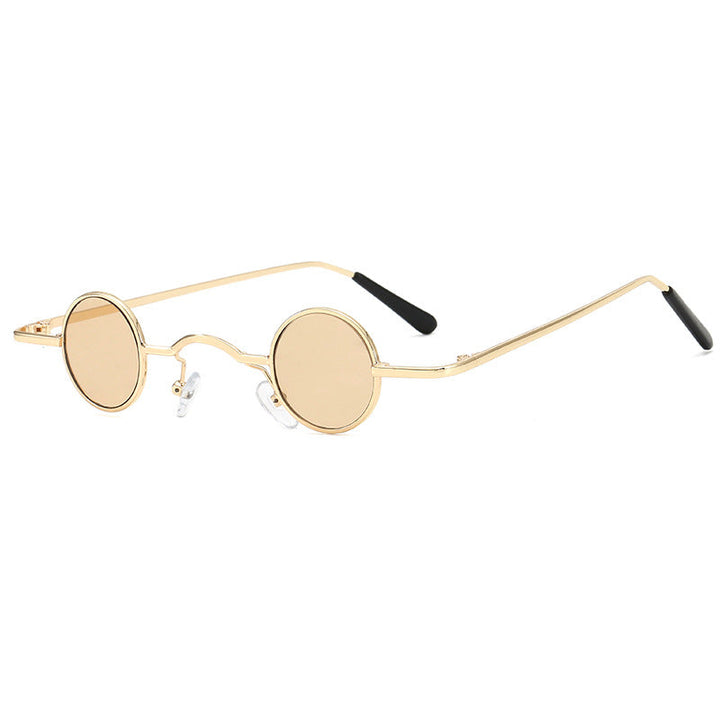 Women's fashionable round glasses with intricate metal frame Kalsten