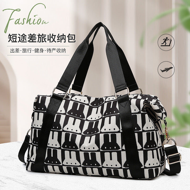 Charming Graphic Travel Duffle Acalora