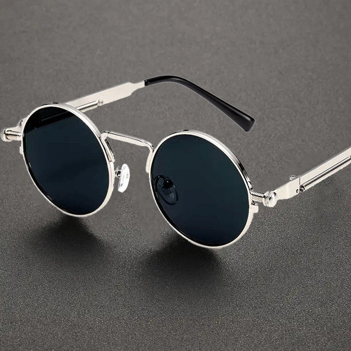 Vintage Round Frame Sunglasses Kalsten