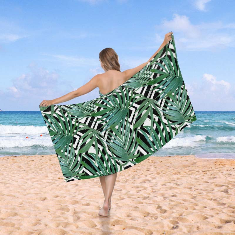Beach blanket in exclusive mosaic design Kalsten