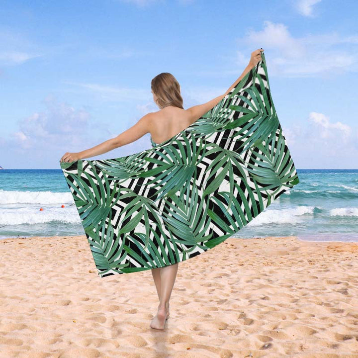Beach blanket in exclusive mosaic design Kalsten