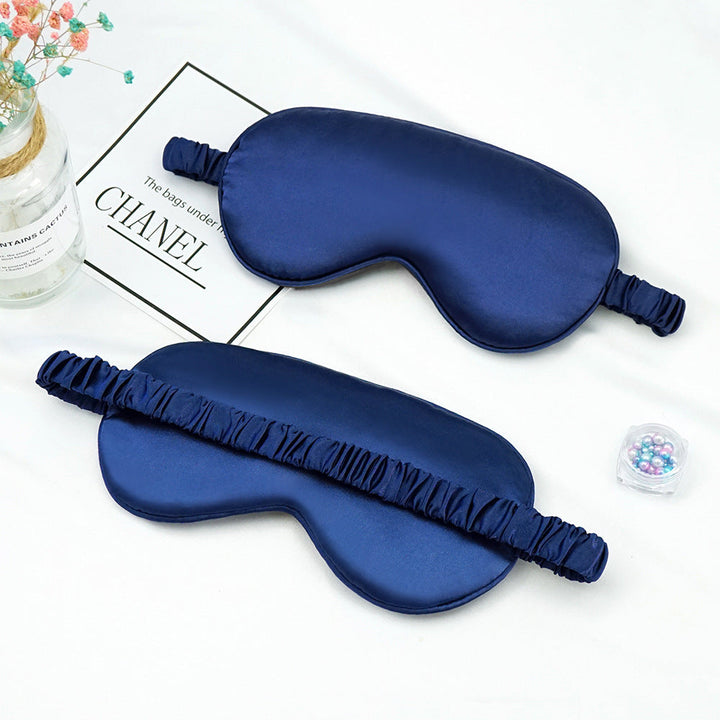 Unisex nan luxurious satin sleep mask with adjustable elastic band and soft padding Kalsten