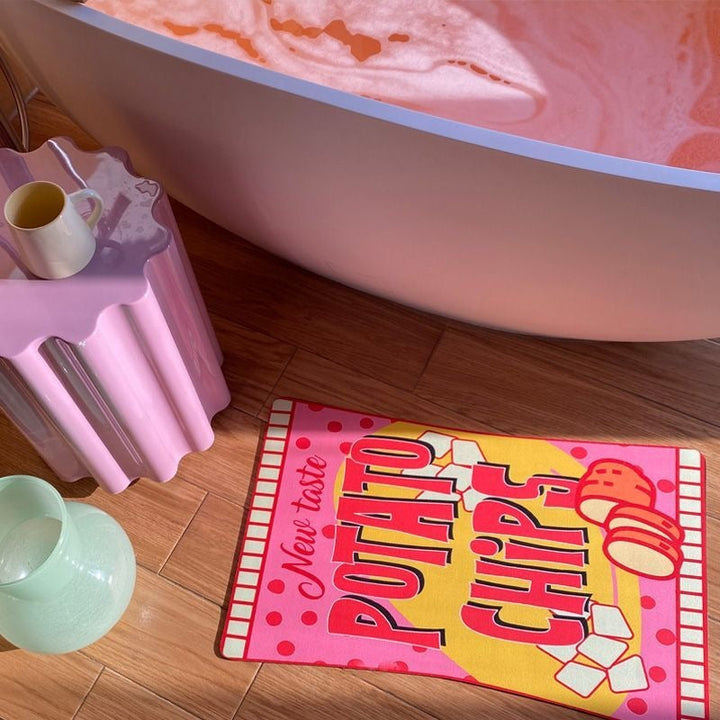 Fun-Themed Bath Mat