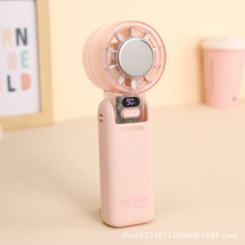 Rechargeable Ice Cooling Handheld Fan Kalsten