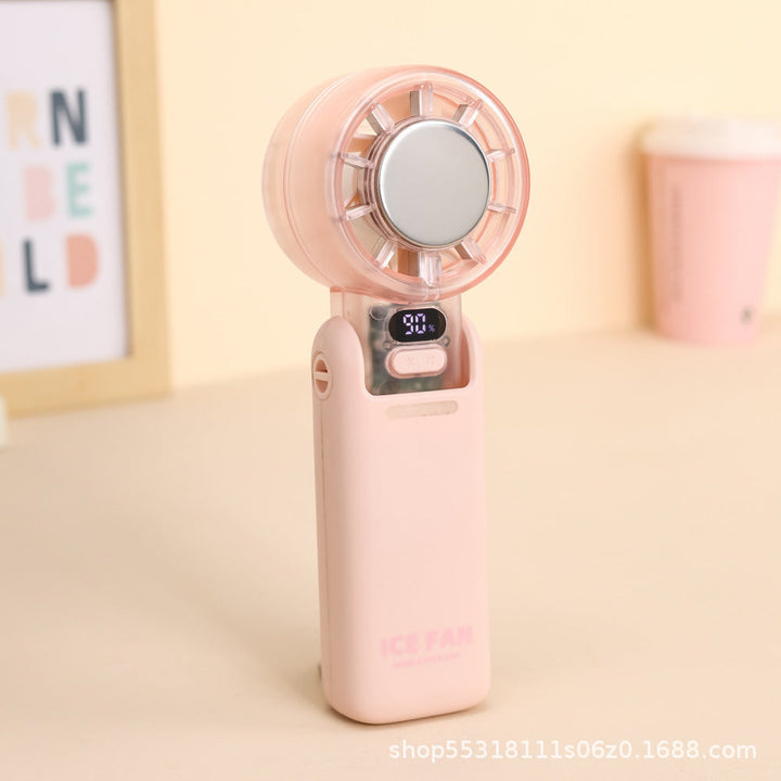 Rechargeable Ice Cooling Handheld Fan Kalsten