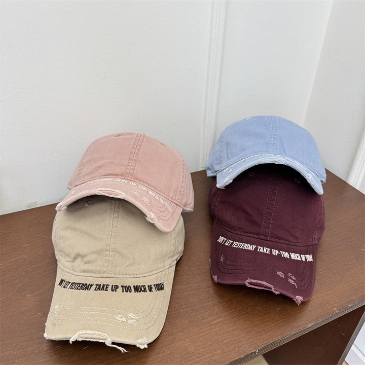 Men's Vintage Distressed Baseball Cap Kalsten