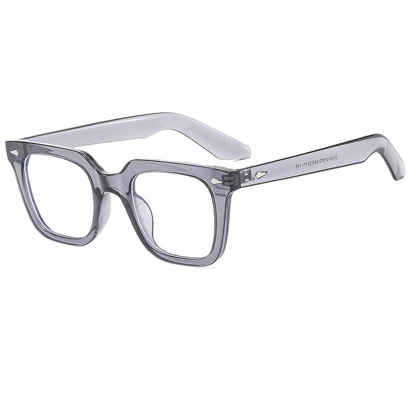 Ladies fashionable glasses with oversized, transparent frame Kalsten