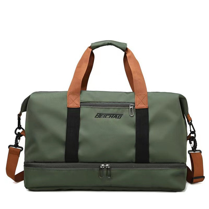 Sporty Duffel Bag With Reinforced Bottom Kalsten