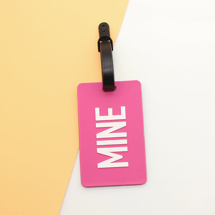 Unisex Luggage Tag with Smart Safety Message Kalsten