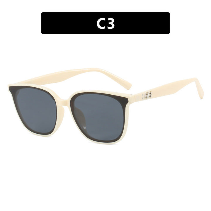 Ladies elegant sunglasses with trendy transparent frame Kalsten