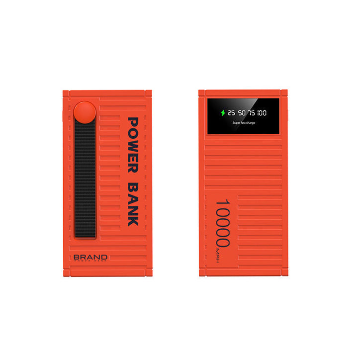 Compact power bank with LED display and fast charging function Kalsten