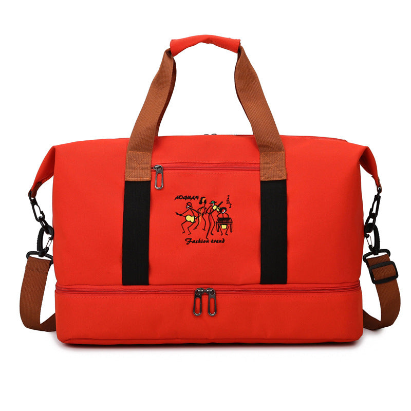 Sporty travel bag with practical compartments Kalsten