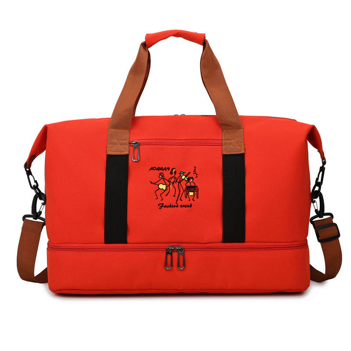 Sporty travel bag with practical compartments Kalsten