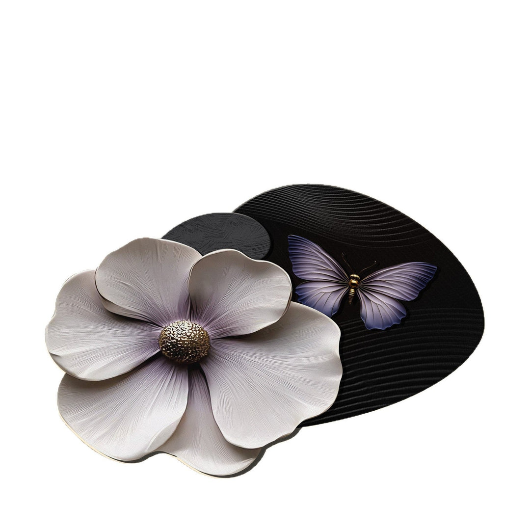 Artistic Floral Area Mat Kalsten