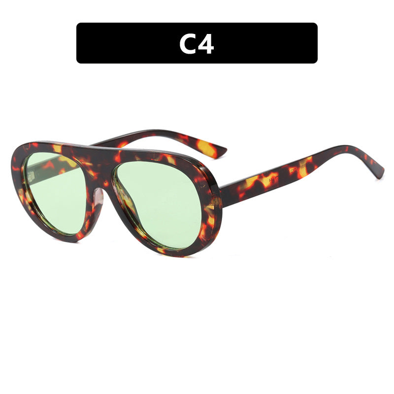 Women's stylish sunglasses with unique futuristic design Kalsten